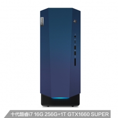 联想(Lenovo)GeekPro 2020十代英特尔酷睿i7设计师游戏台式电脑主机(i7-10700F 16G 1T+256G GTX1660SUPER)